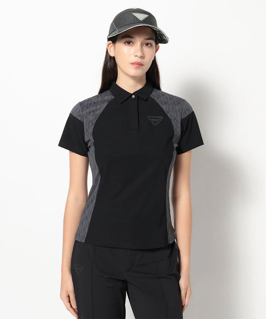 Áo Golf Tay Ngắn Nữ DCPL WHITE MCW-6A-AP51 | MARK & LONA