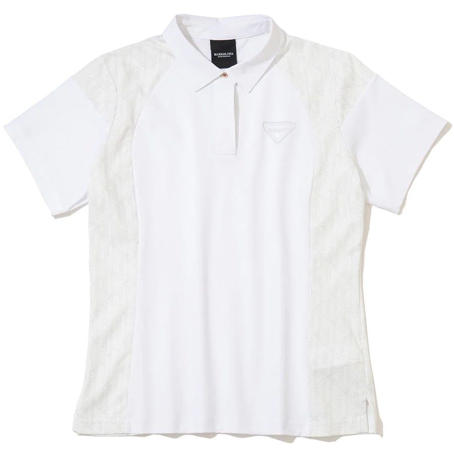 Áo Golf Tay Ngắn Nữ DCPL WHITE MCW-6A-AP51 | MARK & LONA
