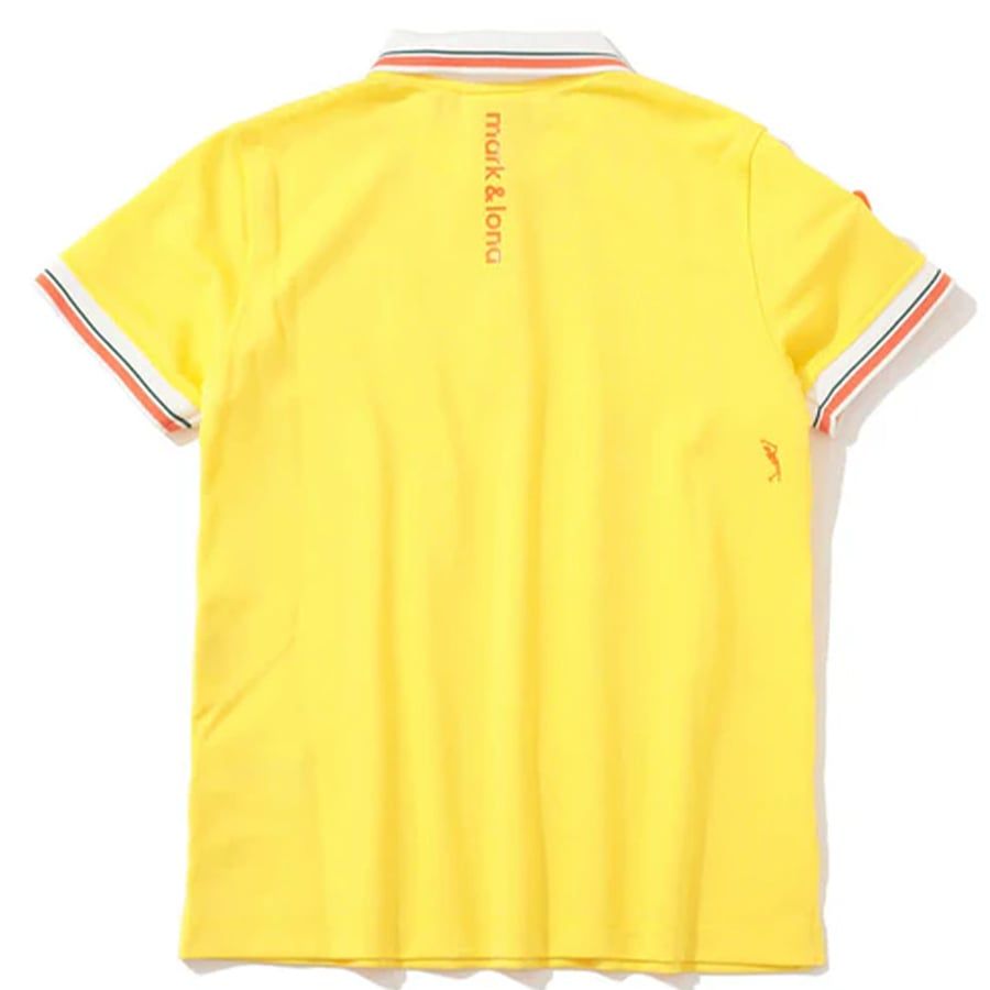 Áo Golf Nữ Tay Ngắn Staple Crested Polo YELLOW MLW-5C-AP04 | MARK & LO