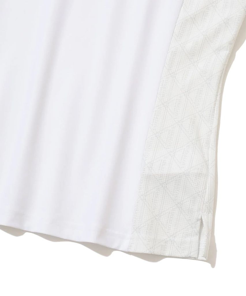 Áo Golf Tay Ngắn Nữ DCPL WHITE MCW-6A-AP51 | MARK & LONA