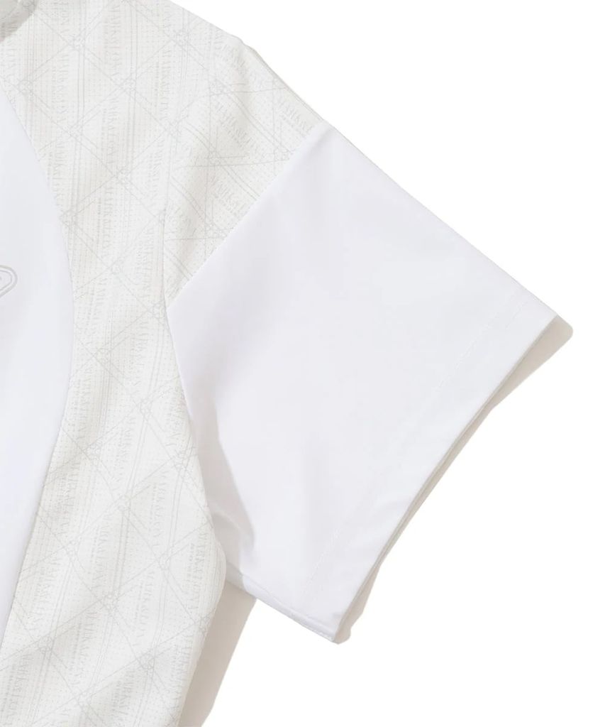 Áo Golf Tay Ngắn Nữ DCPL WHITE MCW-6A-AP51 | MARK & LONA
