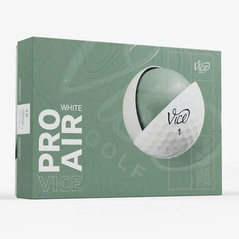 Bóng Golf Vice Pro Air 3 Lớp Màu WHITE | Vice Golf