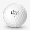 Bóng Golf Vice Pro Air 3 Lớp Màu WHITE | Vice Golf