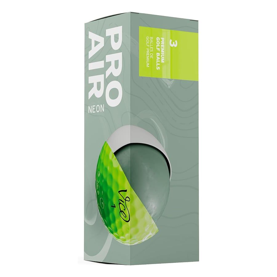 Bóng Golf Vice Pro Air 3 Lớp Màu NEON | Vice Golf