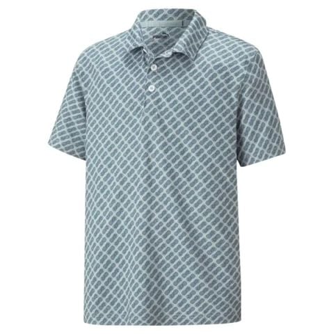 Áo golf tay ngắn trẻ em Mattr Pineapples Polo Boys - Navy Blazer 53977902 | PUMA