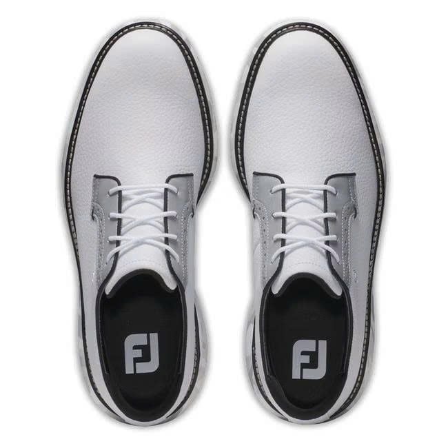 Giày Golf Nam Traditions Blucher White/White/Gray 57953 | FootJoy