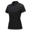 Áo golf nữ tay ngắn Beads Point Short T-Shirt - Black AGEMWTS06BK | An