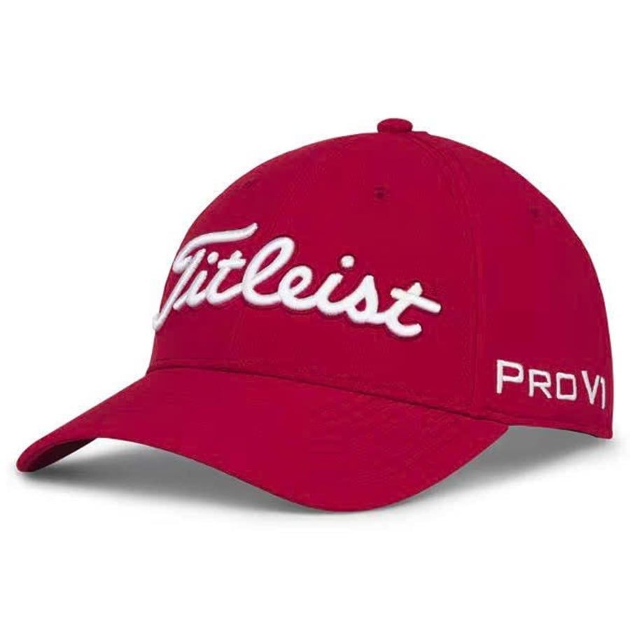 Nón kết golf nam TOUR PERFORMANCE RED/WHITE TH25ATP-61 | Titleist