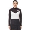Áo golf nữ tay dài  WOMEN'S Fuel Ls Mock Neck Shirt Black  | FootJoy