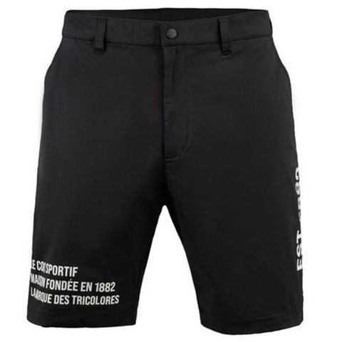 Quần short golf nam QGMXJD61V-BK00 | Le Coq Sportif