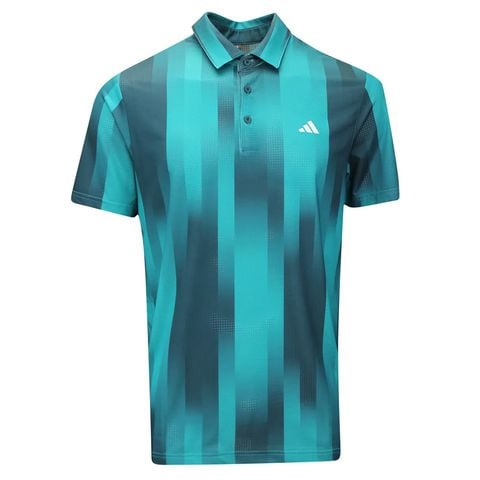 Áo golf nam tay ngắn U365 Mesh Radiant Polo - Pure Teal AW25 JL5281 | Adidas