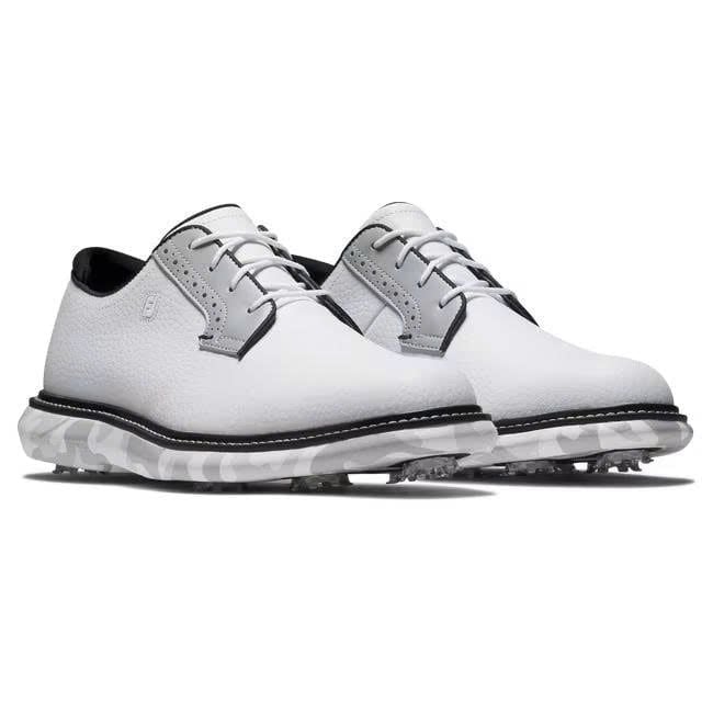 Giày Golf Nam Traditions Blucher White/White/Gray 57953 | FootJoy