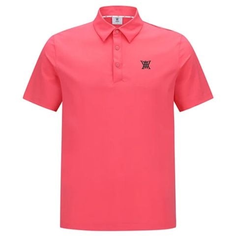Áo golf nam tay ngắn Signature Logo Short T-Shirt - CORAL AGEMMTS01CO | Anew Golf