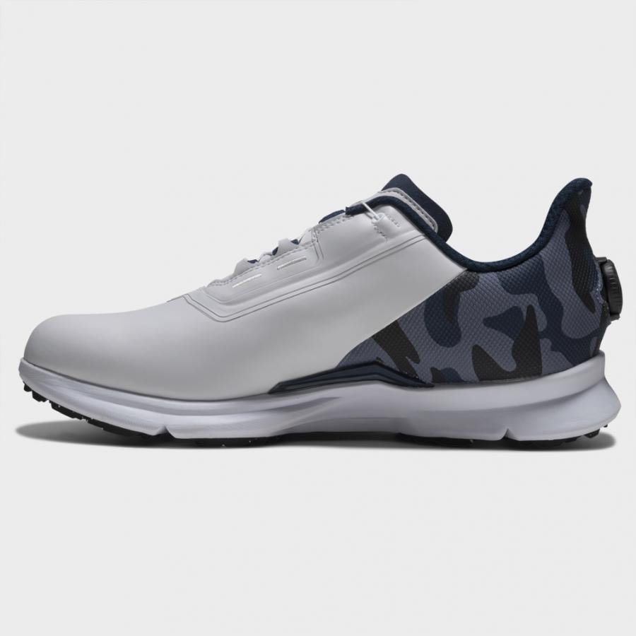 Giày golf nam Gs M Fj Fuel Boa Wht/Blu/Blu 55395 | FootJoy
