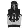Áo Golf Nữ Tay Ngắn Duel Hooded Knit Mesh Vest MLW-6A-AB32 | MARK & LO