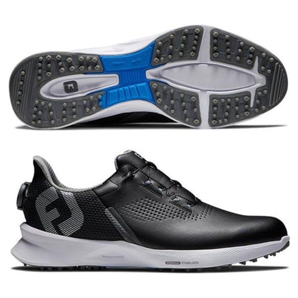 Giày Golf Nam FJ CF FUEL SPKL BOA BK/BK/BJY 55449 | FootJoy | Tặng 1 d