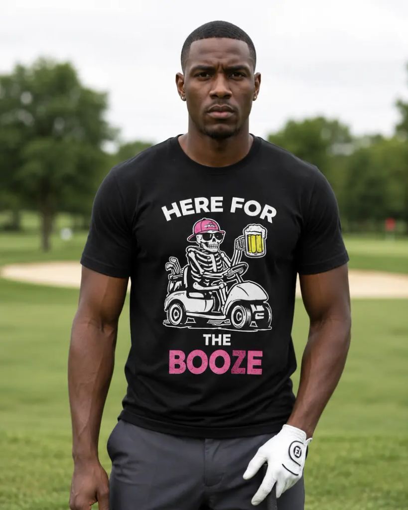 Áo Golf Nam Tay Ngắn Here For The Booze Wildside T-shirt WS1003171-05