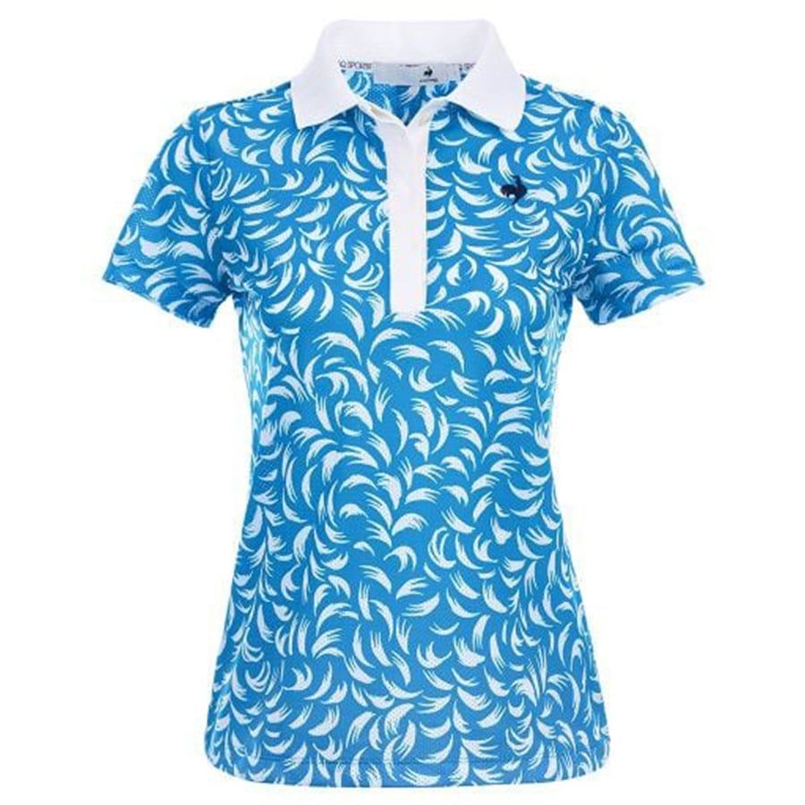 Áo golf tay ngắn nữ LG5SHS12LV-BL00 | Le Coq Sportif