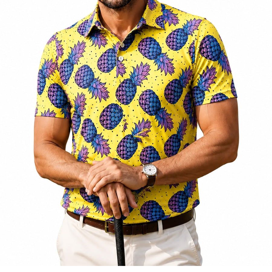 Áo Golf Nam Tay Ngắn Pineapple Express Polo-Ultracool WS1001011-226 |