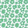 Áo golf nam tay ngắn Allover Floral Lisle Emerald/White 31494 | FootJo