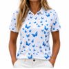 Áo Golf Nữ Tay Ngắn Butterfly Garden Wildside Polo-Ultracool WS1001012