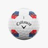 Bóng golf CHROME SOFT 24 TruTracK Blue/Red | Callaway