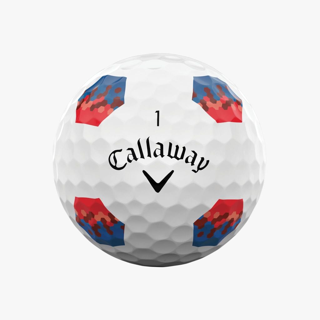 Bóng golf CHROME TOUR X 24 TruTracK Blue/Red | Callaway