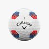 Bóng golf CHROME TOUR X 24 TruTracK Blue/Red | Callaway