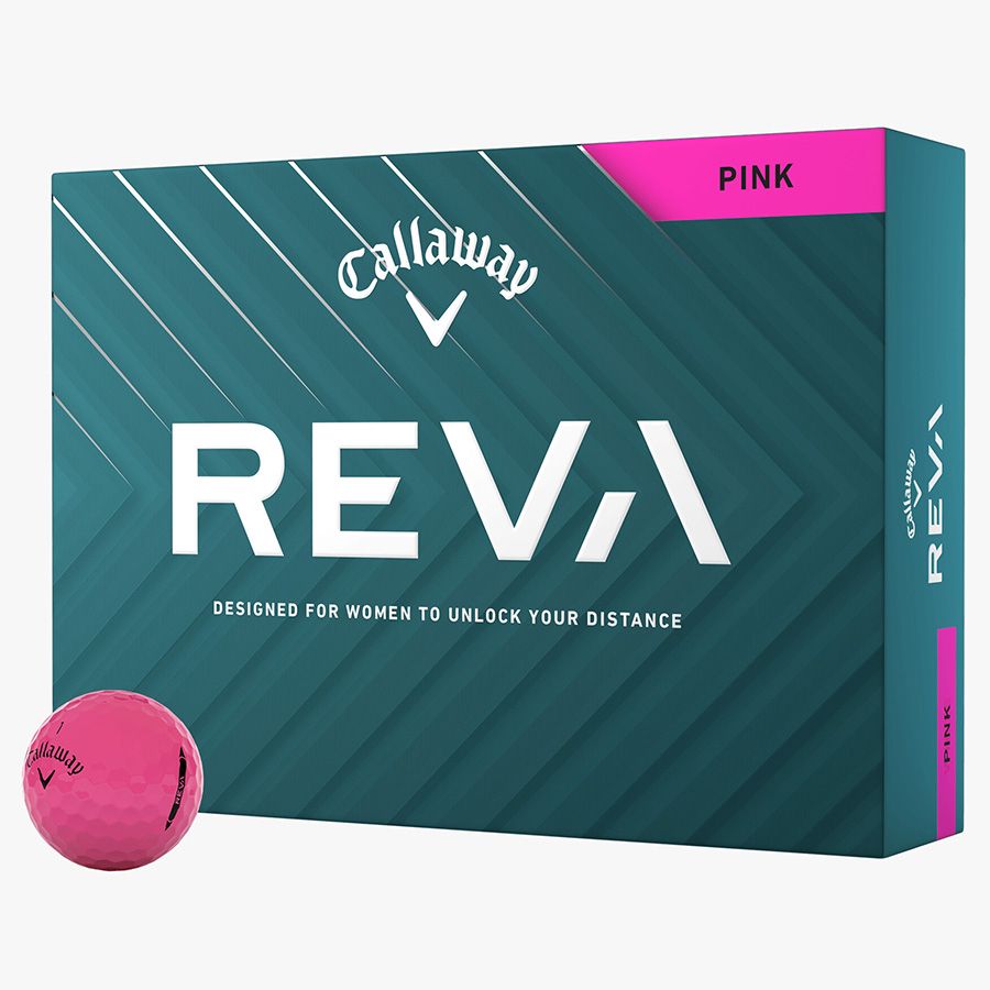 Hộp 12 bóng golf BL CG REVA PNK 25 12B PK | Callaway
