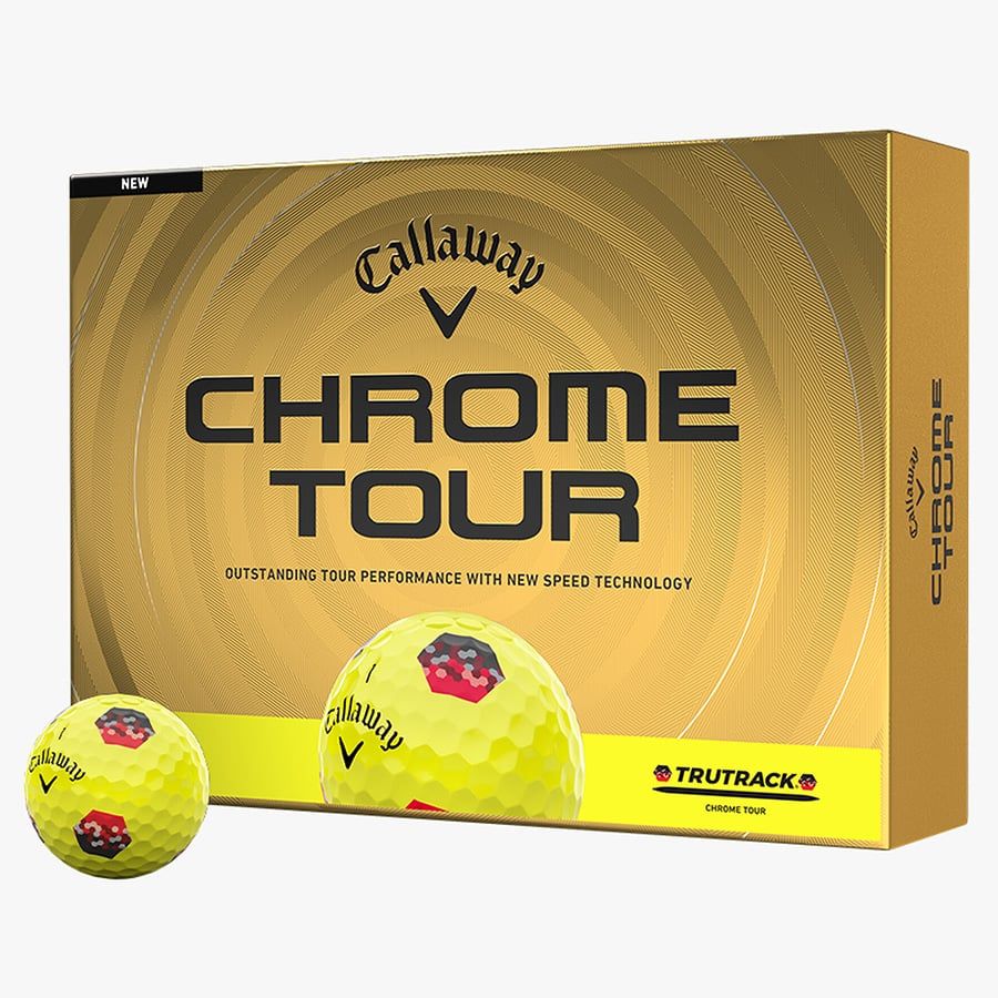Bóng golf CHROME TOUR YELLOW 24 TruTracK  | Callaway