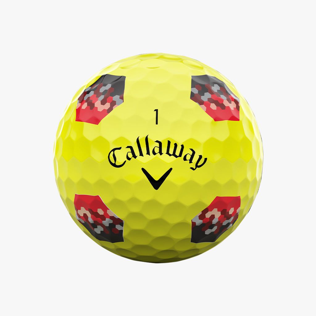 Bóng golf CHROME TOUR YELLOW 24 TruTracK  | Callaway