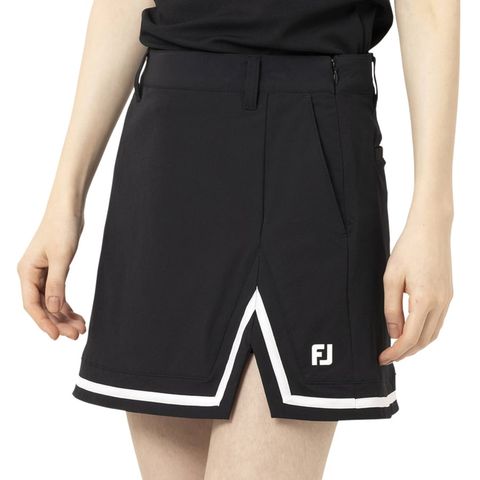 Váy golf SOLID WOVEN SKORT Black 34879 | FootJoy