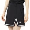 Váy golf SOLID WOVEN SKORT 34879 Black | FootJoy