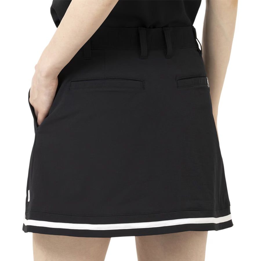 Váy golf SOLID WOVEN SKORT 34879 Black | FootJoy