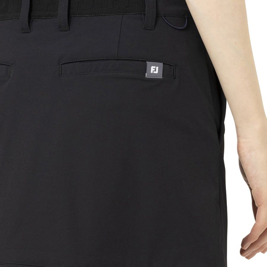 Váy golf SOLID WOVEN SKORT 34879 Black | FootJoy