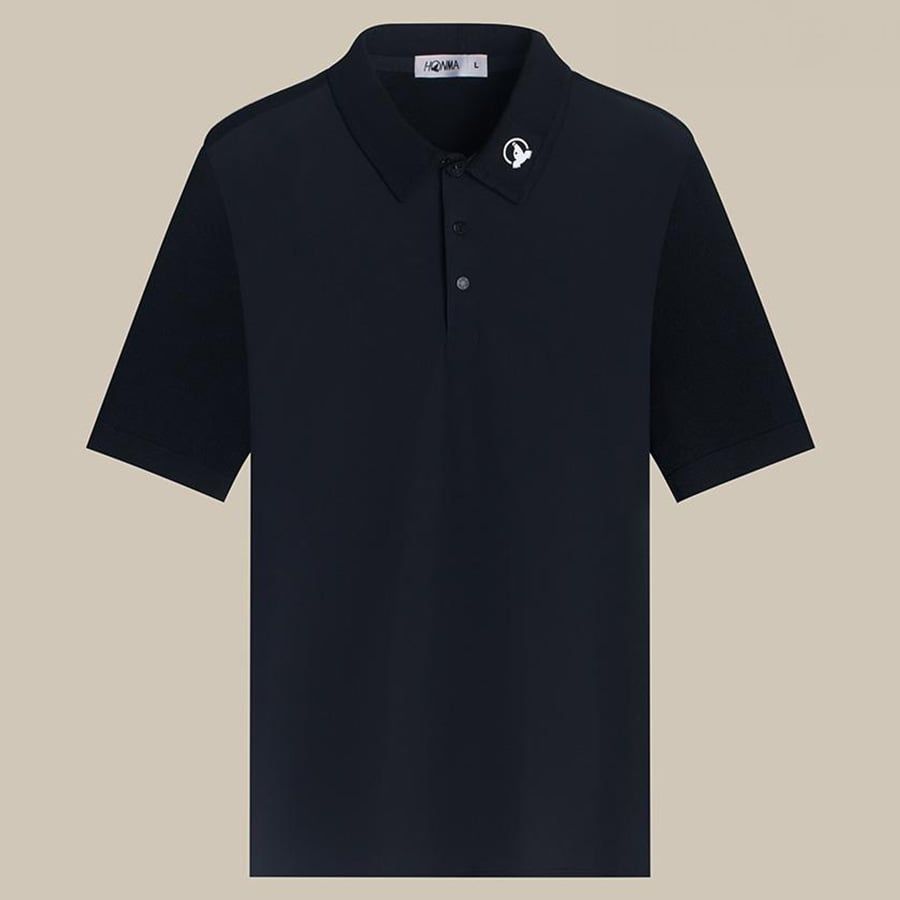 Áo golf nam tay ngắn BLACK BEAUTY HMLC707T228 | HONMA