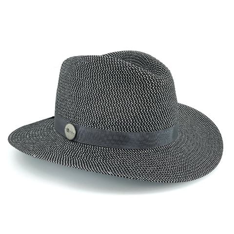 Mũ golf rộng vành PHOENIX PANAMATE Hat Ball Marker BLACK COMBO | Evoke