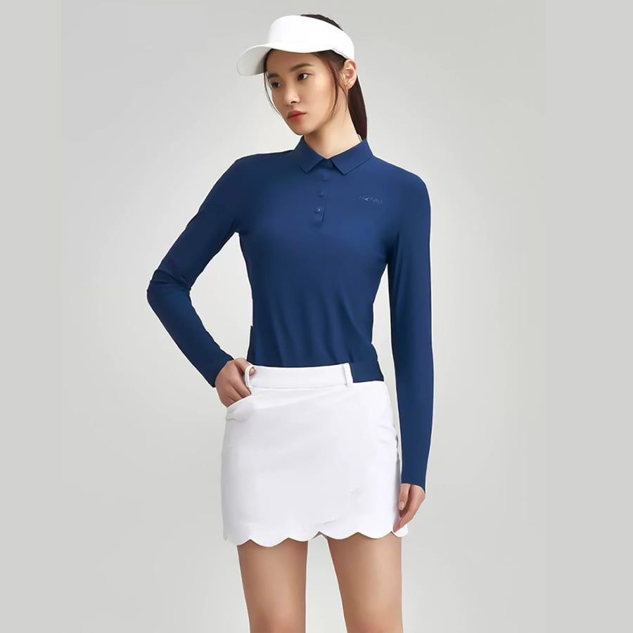 Áo Fit golf nữ BLUE HWJC705R903 | HONMA