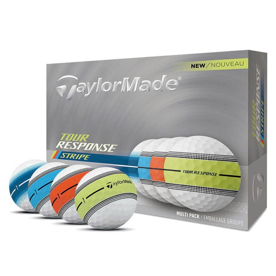 Hộp 12 bóng golf Tour Response STRIPE NEONMULTI TM25 | TaylorMade