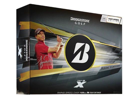 Hộp 12 bóng golf TOUR B X TIGER EDITION 2026 | BridgeStone