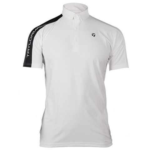 Áo golf nam tay ngắn TM 2MSPO-UN825 WHITE M13772 | TaylorMade