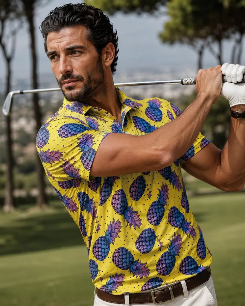 Áo Golf Nam Tay Ngắn Pineapple Express Polo-Ultracool WS1001011-226 |