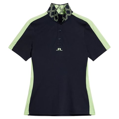 Áo golf nữ tay ngắn Pip Polo JL Navy GWJT09010-6855 | J.Lindeberg