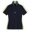 Áo golf nữ tay ngắn Pip Polo JL Navy GWJT09010-6855 | J.Lindeberg