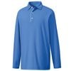 Áo golf nam tay dài chống UV 82654 Xanh | FootJoy