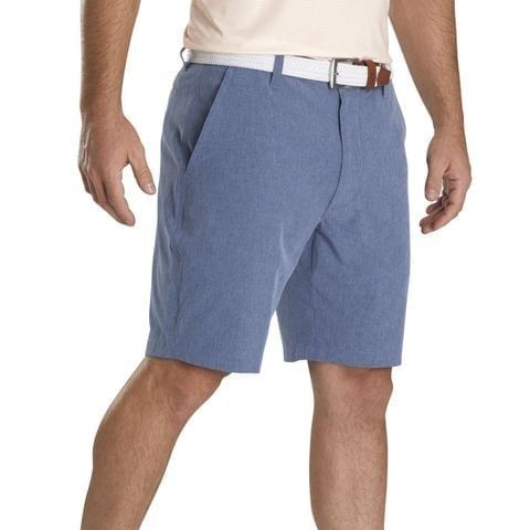 Quần short golf NAM Lightweight Shorts 83805 Heather Navy SLIM FIT MEGA SALE | FootJoy