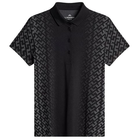 Áo golf nữ tay ngắn Karrie Polo White GWJT10892-0000 | J.Lindeberg