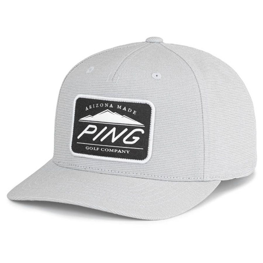 Nón kết golf nam CAMELBACK PATCH CAP 251 LIGHT GREY 37946-103 | PING