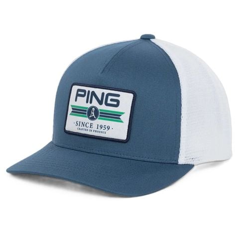 Nón kết golf nam AVIATOR CAP 254 BLUE CAP37942-102 | PING