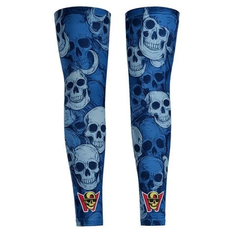 Ống Tay Chống Nắng Blue Skulls UV Sleeves WS203730-05 | Wildside